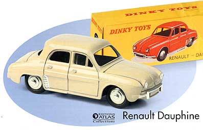 renault dauphine 24E dinky toys atlas