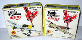 spitfire junkers box dinky toys