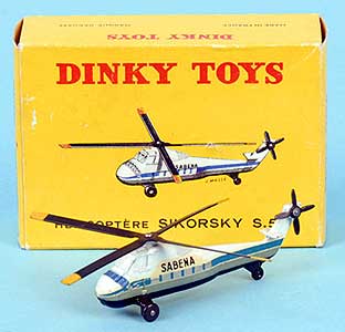 helicoptère Sikorsky dinky toys