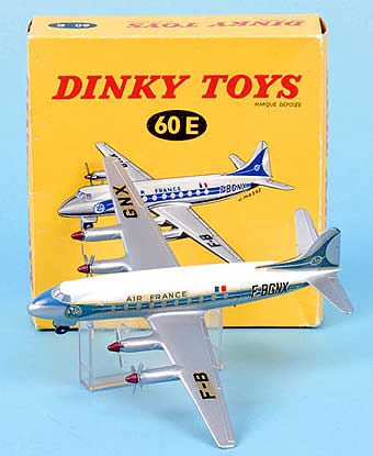 Vickers Viscount dinky toys