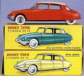 Citroen DS dinky toys