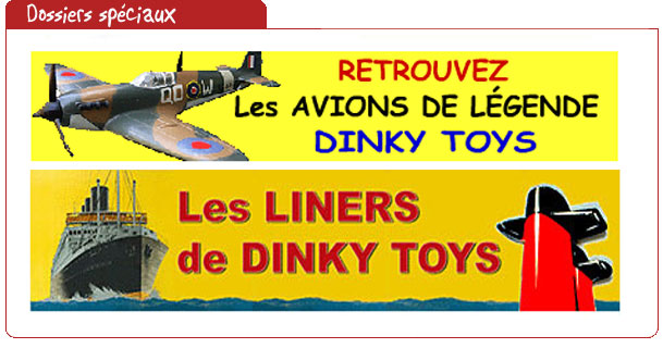 dinky toys avion bateaux