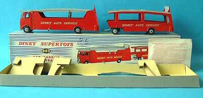 cars carrier trailer dinky toys